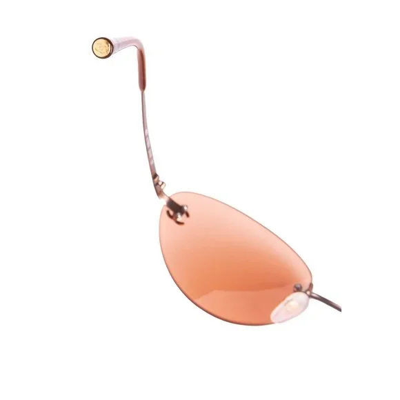 Authentic CHANEL Logo Y2K Cat Eye Sunglasses - Picture 9 of 14